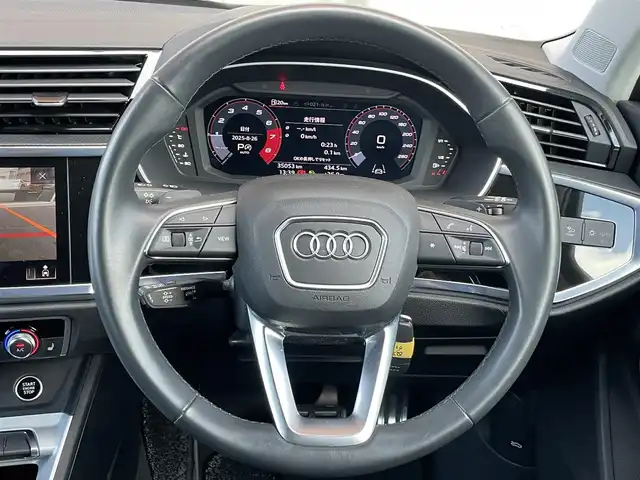 アウディ Ｑ３ 35TFSI アドバンスド 鹿児島県 2020(令2)年 3.6万km グレーＭ 禁煙車/純正ナビ/ワンセグ/レザーシート/前席パワーシート/シートヒーター/360°ビューモニターカメラ/バックカメラ/フロントカメラ/リアパワーテールゲート/純正フロアマット/純正18インチアルミホイール/前後ドライブレコーダー