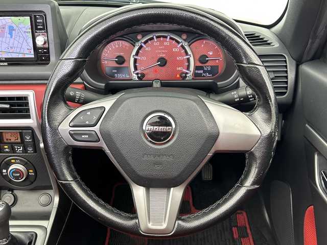 ダイハツ コペン セロS 愛知県 2016(平28)年 9.4万km トニコオレンジメタリック 電動オープン/純正DIATONEナビ(NMZM-W66D)/・AM/FM/・CD/DVD/・Bluetooth/・フルセグTV/・SD音楽録音/バックカメラ/ドライブレコーダー/RAYS 16インチAW/純正フロアマット/シートヒーター /ETC/取扱説明書/保証書