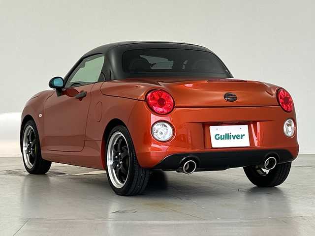 ダイハツ コペン セロS 愛知県 2016(平28)年 9.4万km トニコオレンジメタリック 電動オープン/純正DIATONEナビ(NMZM-W66D)/・AM/FM/・CD/DVD/・Bluetooth/・フルセグTV/・SD音楽録音/バックカメラ/ドライブレコーダー/RAYS 16インチAW/純正フロアマット/シートヒーター /ETC/取扱説明書/保証書