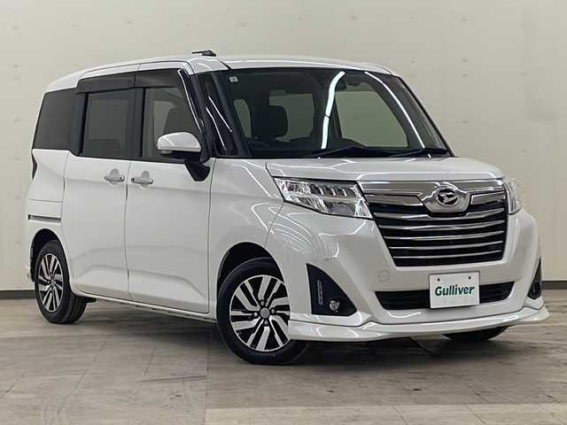 ダイハツ トール カスタムG リミテッド SAⅢ 道央・札幌 2019(平31)年 3.1万km パールホワイトⅢ /4WD//純正ナビ：NSZT-W69D/（CD/DVD/BT/SD/ラジオ/フルセグ）//純正エンジンスターター//寒冷地仕様//フロントワイパーデアイサー//両側パワースライドドア//ETC//衝突被害軽減システム//オートハイビーム//横滑り防止装置//アイドリングストップ//シートヒーター（運転席、助手席）//オートライト//フォグライト//社外ドライブレコーダー//社外AW冬タイヤ積み込み//電動格納ミラー//スペアキー1本