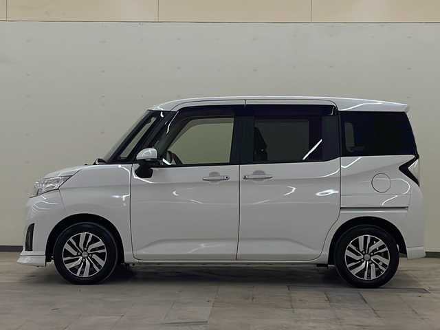 ダイハツ トール カスタムG リミテッド SAⅢ 道央・札幌 2019(平31)年 3.1万km パールホワイトⅢ /4WD//純正ナビ：NSZT-W69D/（CD/DVD/BT/SD/ラジオ/フルセグ）//純正エンジンスターター//寒冷地仕様//フロントワイパーデアイサー//両側パワースライドドア//ETC//衝突被害軽減システム//オートハイビーム//横滑り防止装置//アイドリングストップ//シートヒーター（運転席、助手席）//オートライト//フォグライト//社外ドライブレコーダー//社外AW冬タイヤ積み込み//電動格納ミラー//スペアキー1本