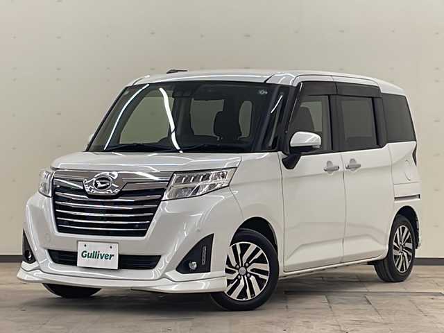 ダイハツ トール カスタムG リミテッド SAⅢ 道央・札幌 2019(平31)年 3.1万km パールホワイトⅢ /4WD//純正ナビ：NSZT-W69D/（CD/DVD/BT/SD/ラジオ/フルセグ）//純正エンジンスターター//寒冷地仕様//フロントワイパーデアイサー//両側パワースライドドア//ETC//衝突被害軽減システム//オートハイビーム//横滑り防止装置//アイドリングストップ//シートヒーター（運転席、助手席）//オートライト//フォグライト//社外ドライブレコーダー//社外AW冬タイヤ積み込み//電動格納ミラー//スペアキー1本