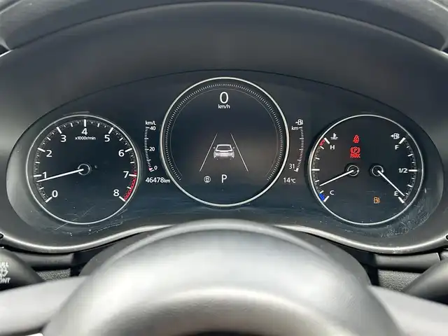 マツダ マツダ３ファストバック 15S ツーリング 群馬県 2023(令5)年 4.7万km ジェットブラックマイカ 純正ディスプレイオーディオ/（FM/AM/CD/DVD/HDMI/Bluetooth/フルセグTV）/全方位カメラ/前後ドラレコ（C9KA V6 580A）/ETC/ワンオーナー/i-ACTIVSENSE/・追従走行式クルーズコントロール/・レーンキープアシスト/・LEDヘッドライト/・オートライト/・オートハイビーム/・衝突被害軽減装置/純正フロアマット/純正18インチAW/ステアリングスイッチ/革巻きステアリング/電動格納ミラー/取扱説明書