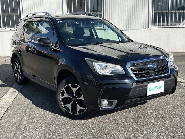 スバル フォレスター S－リミテッド 富山県 2016(平28)年 13.6万km クリスタルブラックシリカ ワンオーナー/スマートキー２本/レザーシート/4WD/パワーシート（D席メモリー付き）/社外メモリナビ（AVIC-ZH0999）/フルセグTV/CD/DVD再生/Bluetooth/ETC/バックカメラ/パドルシフト/アイドリングストップ/純正18インチAW/ACC/レーンキープアシスト/シートヒーター（全席）/LEDヘッドライト/フォグランプ/純正フロアマット/純正ドアバイザー/横滑り防止装置/BSM/電動格納ウィンカーミラー/ステアリングスイッチ/オートライト/革巻きステアリング/パワーバックドア/タイヤ積み込み/（スタッドレス225/60/R17）