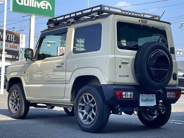 スズキ ジムニー XC 徳島県 2023(令5)年 2.4万km シフォンアイボリーメタリックブラック2トーンルーフ パナソニックナビ　CN-HE02WD/(AM.FM.CD.DVD.BT.フルセグ)/ルーフキャリア/前席シートヒーター/ステアリングスイッチ/ヘッドライトウォッシャー/バックカメラ/ビルトインETC/LEDヘッドライト