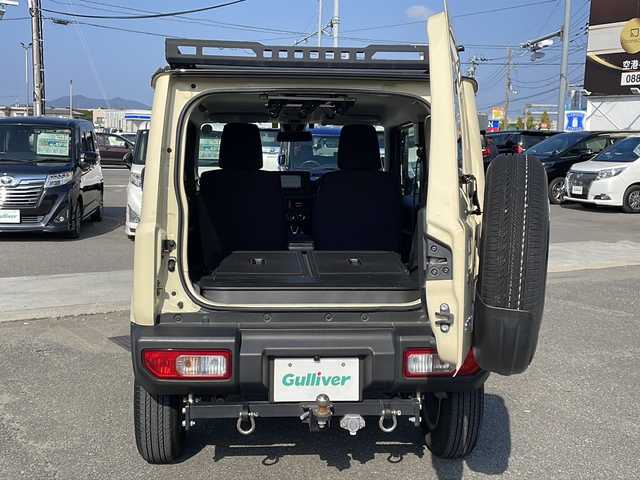 スズキ ジムニー XC 徳島県 2023(令5)年 2.4万km シフォンアイボリーメタリックブラック2トーンルーフ パナソニックナビ　CN-HE02WD/(AM.FM.CD.DVD.BT.フルセグ)/ルーフキャリア/前席シートヒーター/ステアリングスイッチ/ヘッドライトウォッシャー/バックカメラ/ビルトインETC/LEDヘッドライト