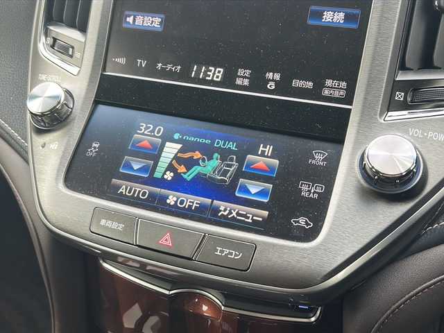 トヨタ クラウン ロイヤル ロイヤルサルーン i－Four 秋田県 2013(平25)年 7.8万km ブラック 純正ナビ/純正BT、CD、TV/純正16インチAW/ドライブレコーダー/コーナーセンサー/バックカメラ/ETC/スペアキー/４WD/取説、保証書