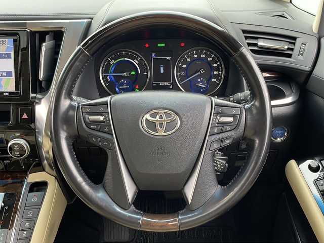 トヨタ アルファードハイブリット G 岩手県 2020(令2)年 4.7万km ホワイトパールクリスタルシャイン ４ＷＤ　メモリーナビ　ＢＴ　ＣＤ　ＤＶＤ　バックカメラ　サンルーフ　両側パワスライド　レザーシート　シートヒーター　エアシート　パワーシート　オートＬＥＤライトドラレコ　１７インチアルミ　スマートキー