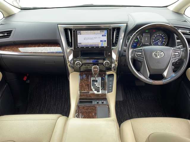 トヨタ アルファードハイブリット G 岩手県 2020(令2)年 4.7万km ホワイトパールクリスタルシャイン ４ＷＤ　メモリーナビ　ＢＴ　ＣＤ　ＤＶＤ　バックカメラ　サンルーフ　両側パワスライド　レザーシート　シートヒーター　エアシート　パワーシート　オートＬＥＤライトドラレコ　１７インチアルミ　スマートキー