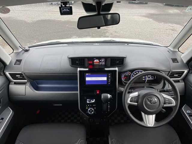 トヨタ ルーミー カスタムG 道央・札幌 2020(令2)年 7.6万km パールホワイトⅢ ４WD/寒冷地仕様/純正SDナビ/AM/FM/BT/SD/CD/フルセグ/衝突被害軽減ブレーキ/横滑り防止装置/クルーズコントロール/クリアランスソナー/バックカメラ/サイドカメラ/フロントカメラ/全方位カメラ/アラウンドビューモニター/ビルトインETC/ドライブレコーダー/アイドリングストップ/ワイパーデアイサー/両側パワースライドドア/革巻きステアリング/ステアリングリモコン/プッシュスタート/スマートキー/LEDヘッドライト/オートライト/オートマチックハイビーム/フォグランプ/電動格納ミラー/ウィンカーミラー/社外フロアマット/ドアバイザー/モデリスタフルエアロ/社外AW冬タイヤ積込/165/65/R14/2019年/山6mm/純正AW夏タイヤ積込/165/65/R14/2019年/山4mm