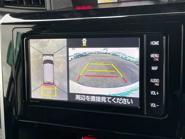 トヨタ ルーミー カスタムG 道央・札幌 2020(令2)年 7.6万km パールホワイトⅢ ４WD/寒冷地仕様/純正SDナビ/AM/FM/BT/SD/CD/フルセグ/衝突被害軽減ブレーキ/横滑り防止装置/クルーズコントロール/クリアランスソナー/バックカメラ/サイドカメラ/フロントカメラ/全方位カメラ/アラウンドビューモニター/ビルトインETC/ドライブレコーダー/アイドリングストップ/ワイパーデアイサー/両側パワースライドドア/革巻きステアリング/ステアリングリモコン/プッシュスタート/スマートキー/LEDヘッドライト/オートライト/オートマチックハイビーム/フォグランプ/電動格納ミラー/ウィンカーミラー/社外フロアマット/ドアバイザー/モデリスタフルエアロ/社外AW冬タイヤ積込/165/65/R14/2019年/山6mm/純正AW夏タイヤ積込/165/65/R14/2019年/山4mm