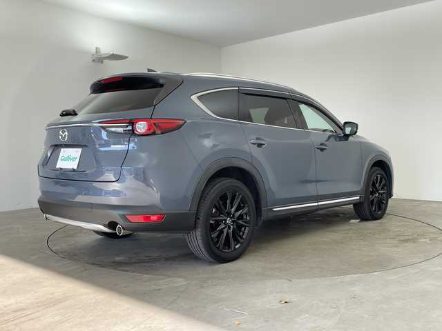 マツダ ＣＸ－８ XD ブラックトーンエディション 兵庫県 2022(令4)年 5.8万km ポリメタルグレーM ・4WD/・i-ACTIVSENSE/・車間制御/・車線逸脱警報システム/・レーンキープアシストシステム/・スマートブレーキサポート/・パーキングセンサー/・ドライバーアテンションアラート/・ブラインドスポットモニター/・オートマチックハイビーム/・レーダークルーズコントロール/・純正ナビ＆TV＆BT＆USB＆スマートフォン連携/・全方位カメラ/・パワーバックドア/・ヘッドアップディスプレイ/・パドルシフト/・アダプティブ・LED・ヘッドライト /・ワイヤレス充電/・1，2列目シートヒーター/・前席パワーシート/・ハーフレザーシート/・ステアリングヒーター/・スマートキー/・ETC/・アイドリングストップ/・プッシュスタート