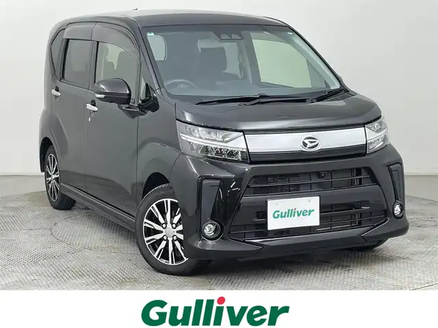 ダイハツ ムーヴ カスタム X LTD SAⅢ 道央・札幌 2021(令3)年 2.3万km ブラックマイカメタリック ・４WD/・衝突軽減ブレーキ/・シートヒーター/・横滑り防止機能/・オートハイビーム/・アイドリングストップ/・純正オーディオ/・Ｂｌｕｅｔｏｏｔｈ＆ＣＤ/・オートライト/・オートエアコン/・ＬＥＤヘッドライト/・フロントフォグ/・電動格納ウインカーミラー/・純正フロアマット/・純正アルミホイール/・クリアランスソナー/・誤発進抑制機能/・先行車発進通知/・スマートキー＆プッシュスタート/・レーンアシスト/・盗難防止システム