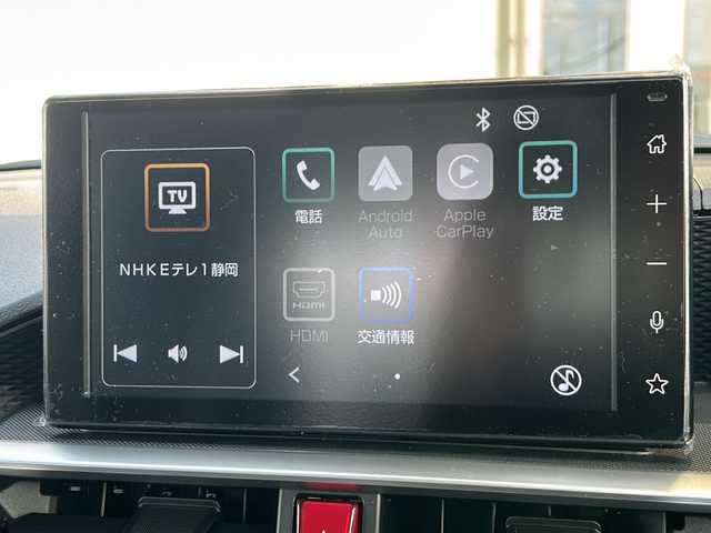 トヨタ ライズ Z 静岡県 2025(令7)年 0.1万km未満 ブラックマイカメタリック ディスプレイオーディオ/・Android Auto/・Apple Car Play/・FM/AM/・フルセグTV/・Bluetooth/・USB/iPod/主要装備/・ＬＥＤヘッドライト/・１７インチ純正ＡＷ/・衝突被害軽減システム（スマートアシスト）/・アイドリングストップ/・横滑り防止装置/・レーダークルコン/・サイドカーテンエアバッグ/・フォグランプ/・電動パーキング