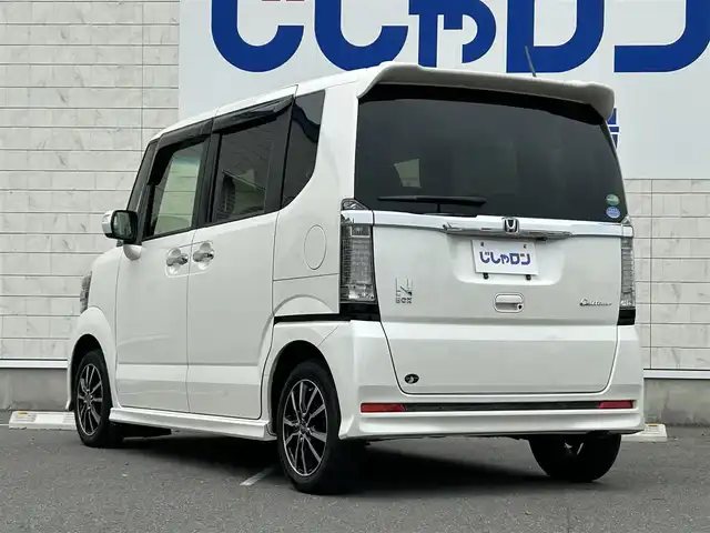 ホンダ Ｎ ＢＯＸ カスタム G Lパッケージ 長崎県 2016(平28)年 8.7万km プレミアムホワイトパールⅡ (株)IDOMが運営する【じしゃロン長崎店】の自社ローン専用車両になりますこちらは現金またはオートローンご利用時の価格です。自社ローンご希望の方は別途その旨お申付け下さい/バックカメラ　/ＨＩＤヘッドライト　/ＣＴＢＡ　/パワースライドドア　/プッシュスタート　/ＥＴＣ　/スマートキー　/電格ミラー　/オートライト