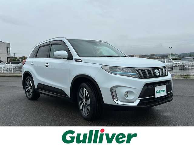 スズキ エスクード 富山県 2022(令4)年 1.9万km クールホワイトパール 禁煙／４WD/衝突軽減ブレーキ／レーンアシスト／レーダークルーズコントロール／社外ナビ／ＴＶ／バックカメラ／ＥＴＣ／シートヒーター/アイドリングストップ