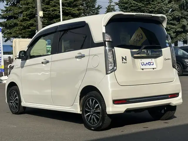 ホンダ Ｎ ＷＧＮ G Lパッケージ 道北・旭川 2017(平29)年 9.5万km プレミアムホワイトパールⅡ (株)IDOMが運営する【じしゃロン旭川店】の自社ローン専用車両になります。こちらは現金またはオートローンご利用時の価格です。自社ローンご希望の方は別途その旨お申付け下さい/　/・純正ナビ(CD/DVD/SD/BT/ワンセグ)/・バックカメラ/・ETC/・クルーズコントロール/・ステアリングリモコン/・両席シートヒーター/・フォグランプ
