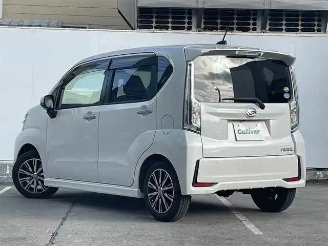 ダイハツ ムーヴ カスタム X LTD SAⅢ 青森県 2017(平29)年 4.9万km パールホワイトⅢ 4WD/スマートアシストIII/・衝突警報機能/・衝突回避支援ブレーキ/・車線逸脱警報機能/・誤発進抑制機能（前後）/・先行車発進お知らせ機能/・オートハイビーム/社外メモリナビ/【FM/AM/CD/DVD/BT】/フルセグTV/シートヒーター/ステアリングスイッチ/電動格納ミラー/LEDヘッドライト/純正エンジンスターター/ETC/純正AW夏タイヤ積込/取扱説明書/保証書