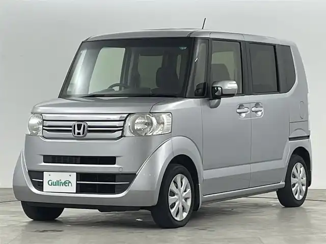 ホンダ Ｎ ＢＯＸ G ターボ Lパッケージ 福島県 2017(平29)年 5.5万km ルナシルバーM 衝突軽減ブレーキ/・クルーズコントロール/純正SDナビ/・型番：VXM-128VS/・（ワンセグTV/CD/DVD/AM/FM/SD/USB）/・バックカメラ/・ETC/アイドリングストップ/革巻きステアリング/・ステアリングスイッチ/プッシュスタート/・スマートキー/電動格納ミラー/・ヘッドライトリベライザー/ドアバイザー/純正フロアマット