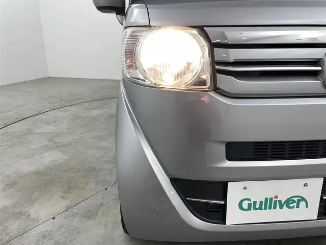 ホンダ Ｎ ＢＯＸ G ターボ Lパッケージ 福島県 2017(平29)年 5.5万km ルナシルバーM 衝突軽減ブレーキ/・クルーズコントロール/純正SDナビ/・型番：VXM-128VS/・（ワンセグTV/CD/DVD/AM/FM/SD/USB）/・バックカメラ/・ETC/アイドリングストップ/革巻きステアリング/・ステアリングスイッチ/プッシュスタート/・スマートキー/電動格納ミラー/・ヘッドライトリベライザー/ドアバイザー/純正フロアマット
