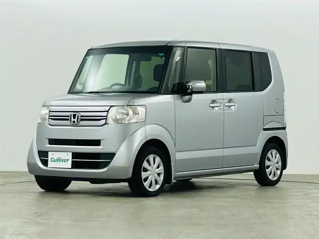 ホンダ Ｎ ＢＯＸ G ターボ Lパッケージ 福島県 2017(平29)年 5.5万km ルナシルバーM 衝突軽減ブレーキ/・クルーズコントロール/純正SDナビ/・型番：VXM-128VS/・（ワンセグTV/CD/DVD/AM/FM/SD/USB）/・バックカメラ/・ETC/アイドリングストップ/革巻きステアリング/・ステアリングスイッチ/プッシュスタート/・スマートキー/電動格納ミラー/・ヘッドライトリベライザー/ドアバイザー/純正フロアマット