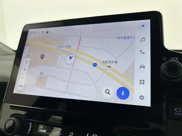 トヨタ シエンタ ハイブリッド G 千葉県 2024(令6)年 0.9万km グレイッシュブルー 禁煙車/トヨタセーフティセンス/　・プリクラッシュセーフティ/　・オートマチックハイビーム /　・レーンディパーチャーアラート（LDA）/　・ロードサインアシスト（RSA）（道路標識認識支援）/　・先行車発進お知らせ機能/ブラインドスポットモニター/コーナーセンサー/両側パワースライドドア /レーダークルーズコントロール/純正10.5インチディスプレイオーデイィオ/　フルセグ/BT/AppleCarPlay/AndroidAuto/パノラミックビューモニター/純正フロアマット