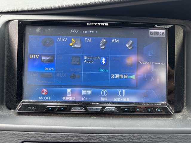 トヨタ アイシス プラタナ Vセレ ホワイトインテP 福岡県 2013(平25)年 8.8万km ホワイトパールクリスタルシャイン ワンオーナー/社外ナビ/（AM/FM/CD/DVD/SD/Bluetooth/ワンセグTV）/パワースライドドア（両側）/ドライブレコーダー（前・後）/オートライト/フォグランプ/プッシュスタート/純正アルミホイール/純正フロアマット/電格ミラー/スペアキー×１/保証書
