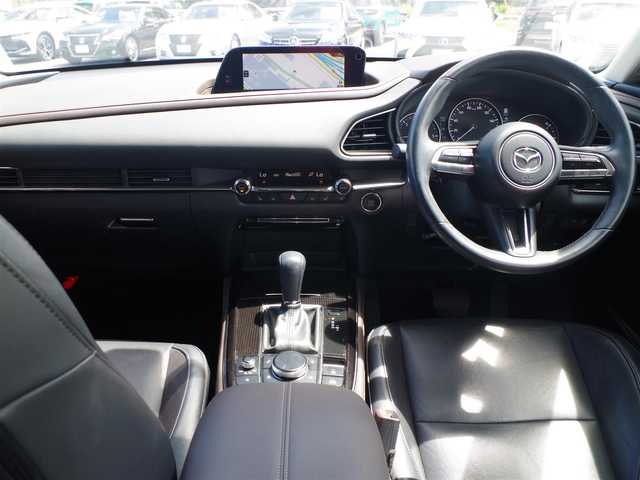 マツダ ＣＸ－３０ XD Lパッケージ 千葉県 2019(令1)年 4.2万km ソウルレッドクリスタルM i-ACTIVSENSE/・スマートブレーキサポート/・ブラインドスポットモニタリング/・レーンキープ・アシスト・システム/・レーダークルーズコントロール/アクティブ・ドライビング・ディスプレイ/パワーバックドア/ブラックレザーシート/運転席パワーシート/前席シートヒーター/純正SDナビ/地デジTV/【DVD/CD再生機能　Bluetooth接続】/360°ビュー・モニター/リバース連動ドアミラー（左）/BOSE/革巻きステアリング/ステアリングヒーター/ステアリングスイッチ/LEDヘッドライト/コーナーセンサー/純正18インチアルミホイル/サイド/カーテンエアバッグ/アドバンストキーレスエントリー