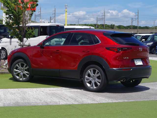 マツダ ＣＸ－３０ XD Lパッケージ 千葉県 2019(令1)年 4.2万km ソウルレッドクリスタルM i-ACTIVSENSE/・スマートブレーキサポート/・ブラインドスポットモニタリング/・レーンキープ・アシスト・システム/・レーダークルーズコントロール/アクティブ・ドライビング・ディスプレイ/パワーバックドア/ブラックレザーシート/運転席パワーシート/前席シートヒーター/純正SDナビ/地デジTV/【DVD/CD再生機能　Bluetooth接続】/360°ビュー・モニター/リバース連動ドアミラー（左）/BOSE/革巻きステアリング/ステアリングヒーター/ステアリングスイッチ/LEDヘッドライト/コーナーセンサー/純正18インチアルミホイル/サイド/カーテンエアバッグ/アドバンストキーレスエントリー