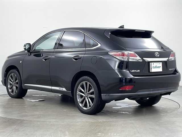 レクサス ＲＸ 450h Fスポーツ 道央・札幌 2013(平25)年 6.6万km ブラック ・4WD/・純正ナビ&CD&DVD&BT/・パワーバックドア/・バックカメラ/・クルーズコントロール/・ビークルスタビリティコントロール/・ヘッドアップディスプレイ/・前後ドライブレコーダー/・ビルトインETC/・前席シートヒーター/・レザーシート/・社外フロアマット/・プッシュスタート/・ヘッドライトウォッシャー/・LEDヘッドライト/・オートライト/・スマートキー/・スペアキー