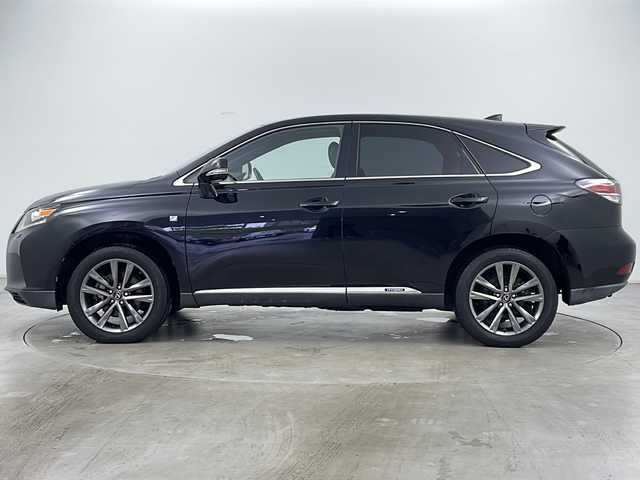 レクサス ＲＸ 450h Fスポーツ 道央・札幌 2013(平25)年 6.6万km ブラック ・4WD/・純正ナビ&CD&DVD&BT/・パワーバックドア/・バックカメラ/・クルーズコントロール/・ビークルスタビリティコントロール/・ヘッドアップディスプレイ/・前後ドライブレコーダー/・ビルトインETC/・前席シートヒーター/・レザーシート/・社外フロアマット/・プッシュスタート/・ヘッドライトウォッシャー/・LEDヘッドライト/・オートライト/・スマートキー/・スペアキー
