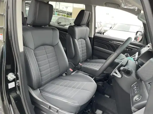 三菱 デリカＤ：５ シャモニー 東京都 2025(令7)年 0.1千km アメジストブラック 登録済未使用車 /BIG-X11型ナビ＆フルセグ/・BluetoothAudio/HDMI/・CD/SD/DVD/AM/FM/USB/アルパイン12型フリップダウンモニター /両側パワースライドドア /純正LEDヘッドライト /ハーフレザーシート　/・パワーシート /・シートヒーター /パワーバックドア /e-アシスト/（予防安全技術）/・衝突被害軽減ブレーキシステム/・車線逸脱警報システム/・レーダークルーズコントロールシステム/・オートマチックハイビーム/・誤発進抑制機能/・後側方車両検知警報システム/・後退時車両検知警報システム/社外バックカメラ/プッシュエンジンスタート/スマートキー/保証書＆取説