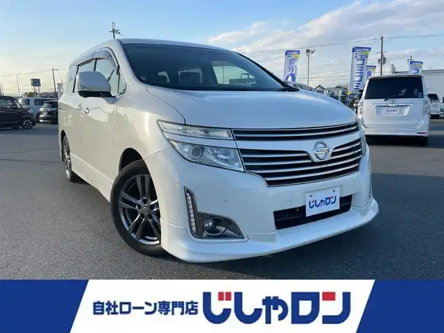 日産 エルグランド 350HWS アーバンクロム 大阪府 2012(平24)年 10.8万km ブリリアントホワイトパール (株)IDOMが運営する【じしゃロン堺店】の自社ローン専用車両になります。/こちらは現金またはオートローンご利用時の価格です。自社ローンご希望の方は別途その旨お申付け下さい