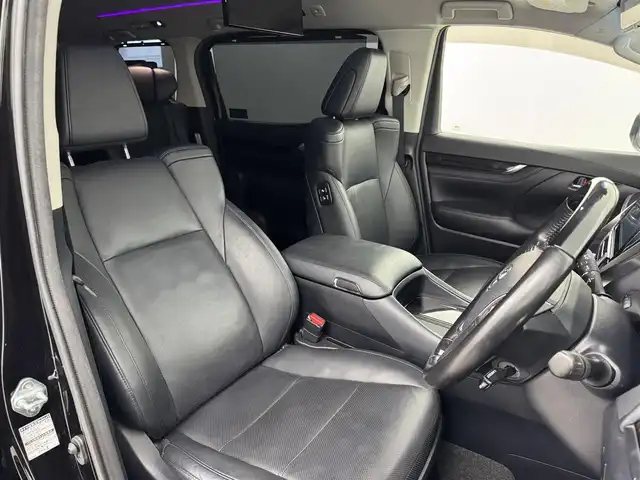 トヨタ ヴェルファイア Z Gエディション 福岡県 2018(平30)年 5.3万km ブラック アルパイン後席モニター／ナビ　/バックカメラ　/デジタルインナーミラー　/ETC　/前後ドラレコ　/レーダー探知機　/セーフティセンス　/レーダークルーズコントロール　/衝突軽減ブレーキ　/レーンキープ　/アクセル踏み間違い防止　/ＭＴモード付ＡＴ　/両側電動スライドドア　/パワーバックドア　/シートメモリー付きパワーシート　/シートヒーター/ベンチレーション　/ステアリングヒーター　/３眼ＬＥＤヘッドライト　/純正18インチアルミホイール