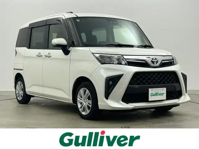 トヨタ ルーミー G－T 岡山県 2021(令3)年 2.1万km パールホワイトⅢ 純正９インチナビ/【Bluetooth/フルセグTV/CD/USB接続】/型番:NSZT-Y68T/パノラミックビューモニター/両側パワースライドドア/衝突軽減ブレーキ/社外ドライブレコーダー（前後）/クルーズコントロール/オートハイビーム/オートライト/ＬＥＤヘッドライト/フォグランプ/ビルトインETC/ドアバイザー/プッシュスタート/スマートキー×2