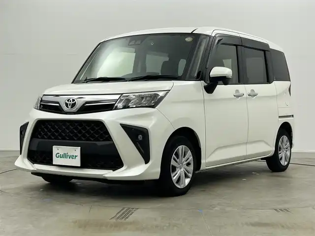 トヨタ ルーミー G－T 岡山県 2021(令3)年 2.1万km パールホワイトⅢ 純正９インチナビ/【Bluetooth/フルセグTV/CD/USB接続】/型番:NSZT-Y68T/パノラミックビューモニター/両側パワースライドドア/衝突軽減ブレーキ/社外ドライブレコーダー（前後）/クルーズコントロール/オートハイビーム/オートライト/ＬＥＤヘッドライト/フォグランプ/ビルトインETC/ドアバイザー/プッシュスタート/スマートキー×2