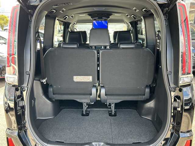 トヨタ ノア ハイブリッド Si ダブルバイビー 大阪府 2018(平30)年 5.1万km ブラック トヨタセーフティセンス　純正１０型ナビ　フリップダウンモニター　バックカメラ　両側パワースライドドア　前席シートヒーター　ハーフレザーシート　クルーズコントロール　前後ドラレコ　ＥＴＣ　ＬＥＤオートライト　ＣＤ　ＤＶＤ　ＢＴ　フルセグTV