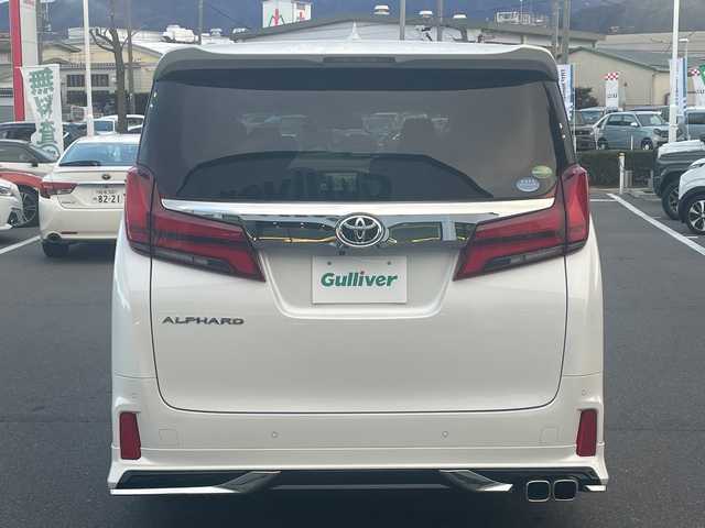 トヨタ アルファード S Cパッケージ 長野県 2019(平31)年 3.2万km ホワイトパールクリスタルシャイン 禁煙車/モデリスタエアロ（F・S・R）/純正10インチナビ【NSZN-Z68T】/(CD/DVD/フルセグTV/Bluetooth)/セーフティセンス/・プリクラッシュセーフティ/・レーントレーシングアシスト/・アダプティブハイビームシステム/・レーダークルーズコントロール/・ロードサインアシスト/・インテリジェントクリアランスソナー/バックカメラ/ビルトインETC/前後ドライブレコーダー/パワーバックドア/両側パワースライドドア/ブラック合皮シート/パワーシート（運転席メモリー機能付）/前席シートヒーター/前席ベンチレーション/ステアリングヒーター/ウッドコンビステアリング/電動パーキングブレーキ/ブレーキホールド/3眼LEDヘッドライト/フォグランプ/オートライト/スマートキー/Pスタート/電動格納ミラー/純正18インチAW/純正フロアマット