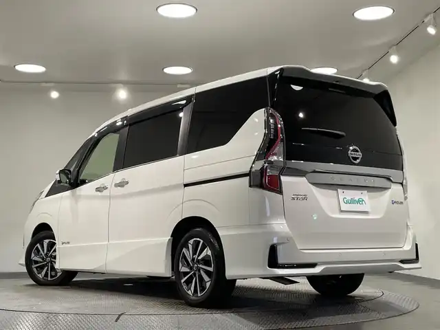 日産 セレナ e－パワー ハイウェイスター V 愛知県 2021(令3)年 2万km ブリリアントホワイトパール 純正１１インチナビ　/Bluetooth/TV/CD/DVD/HDMI/デジタルインナーミラー　/両側パワースライドドア　/アダプティブコントロールクルーズ　/ブラインドスポットモニター　/ビルトインＥＴＣ　/前後ドライブレコーダー　/衝突被害軽減システム/レーンキープアシスト/コーナーセンサー/横滑り防止システム/オートLEDヘッドライト/フォグランプ/ダブルエアコン