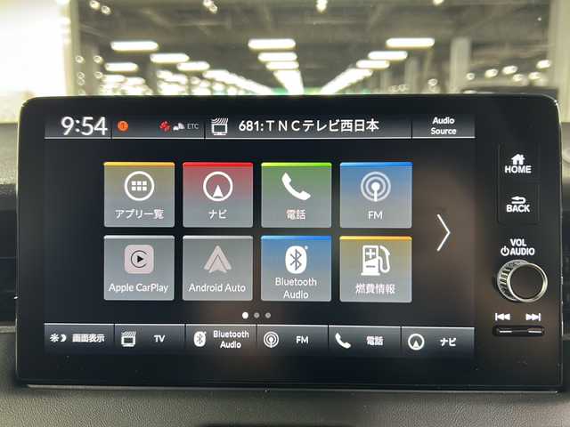 ホンダ ヴェゼル ハイブリッド e:HEV Z 福岡県 2025(令7)年 0.1万km未満 クリスタルブラックパール ・ブラインドスポットアシスト/・衝突軽減ブレーキシステム/・レーンキープアシスト/・AppleCarPlay/・androidオート/・スマートキー/・ETC2.0/・パーキングアシスト/・ACC/・フルセグTV/・シートヒーター/・横滑り防止システム