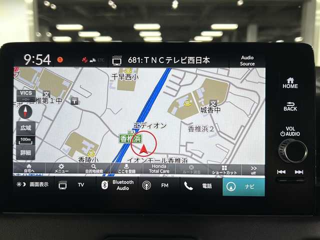 ホンダ ヴェゼル ハイブリッド e:HEV Z 福岡県 2025(令7)年 0.1万km未満 クリスタルブラックパール ・ブラインドスポットアシスト/・衝突軽減ブレーキシステム/・レーンキープアシスト/・AppleCarPlay/・androidオート/・スマートキー/・ETC2.0/・パーキングアシスト/・ACC/・フルセグTV/・シートヒーター/・横滑り防止システム