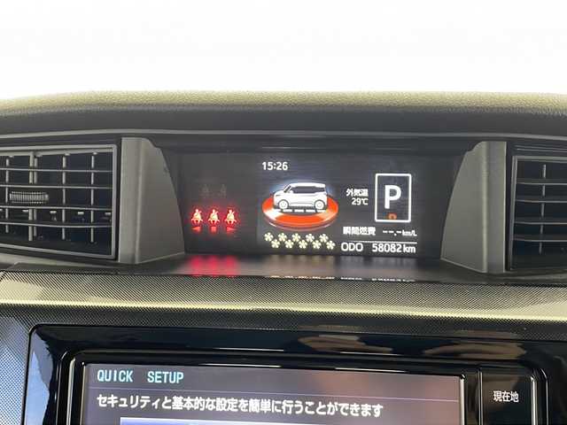 トヨタ ルーミー G 栃木県 2018(平30)年 5.8万km ブラックマイカメタリック 純正ナビ/（CD/DVD/フルセグTV/Bluetooth/SD）/バックカメラ/ビルトインETC/前方ドラレコ/（DRT-H66A）/両側パワースライドドア/オートライト/LEDヘッドライト/横滑り防止装置/スマートキー/プッシュスタート/アイドリングストップ/ステアリングスイッチ/電動格納ミラー/純正フロアマット