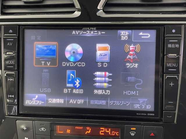 日産 セレナ ハイウェイS G Sハイブリッド 群馬県 2014(平26)年 7.6万km ブリリアントホワイトパール 社外８インチナビ　フリップダウンモニター１０．１インチ　バックカメラ　クルーズコントロール　エマージェンシーブレーキ　車線逸脱警報　両側パワースライドドア　ＬＥＤヘッドライト　ハーフレザーシート