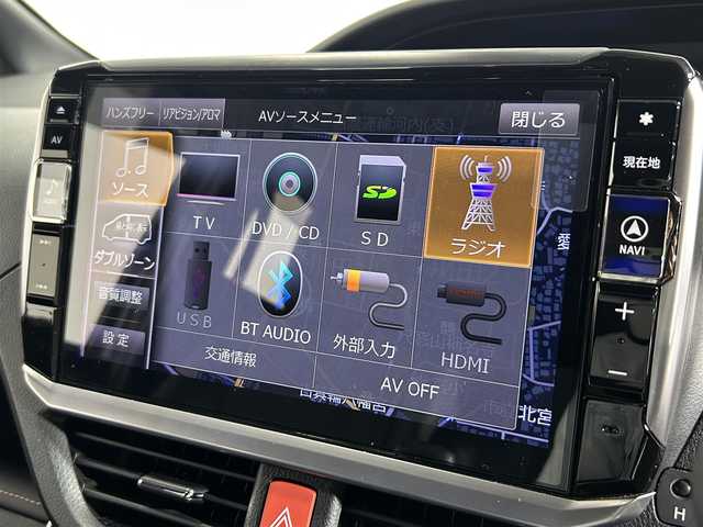 トヨタ エスクァイア Gi 大阪府 2019(令1)年 1.7万km ブラック M’z SPEEDエアロ/19incAW ALPINE11incナビTV バックカメラ ETC 革シート シートヒーター 両側パワースライドドア 衝突軽減 クルコン トヨタセーフティセンス