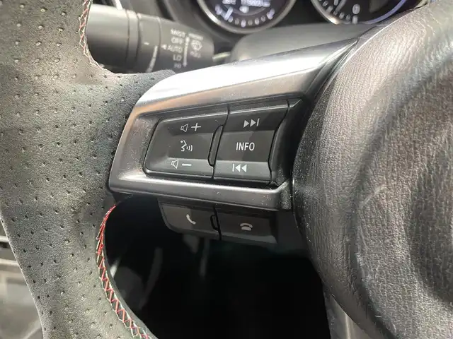 マツダ ロードスター ＲＦ RS 愛知県 2017(平29)年 11.9万km ソウルレッドクリスタルM 純正８インチナビ　/（Bluetooth/CD・DVD再生/SD/FM/AM/AUX/スマホ連携）/ＢＯＳＥサウンド　/ＢＢＳ１７インチＡＷ　/純正Ｆエアロ　/衝突軽減ブレーキ　/シートヒーター　/ＥＴＣ　/バックカメラ　/ブラインドスポットモニター　/社外マフラー　/ドライブレコーダー　/アイドリングストップ/半革シート/純正フロアマット/プッシュスタート/　　-スマートキー