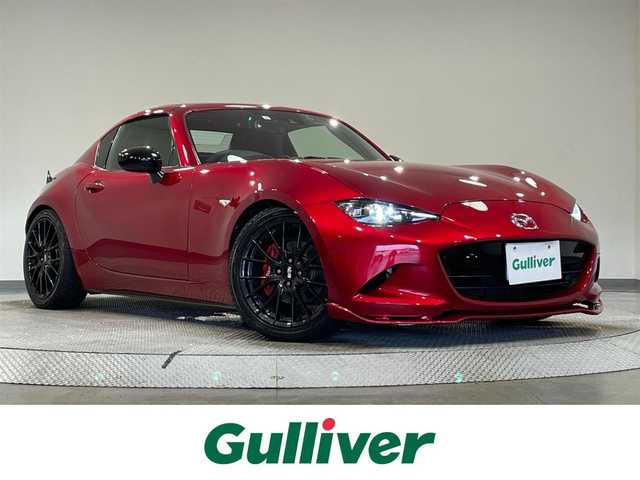 マツダ ロードスター ＲＦ RS 愛知県 2017(平29)年 11.9万km ソウルレッドクリスタルM 純正８インチナビ　/（Bluetooth/CD・DVD再生/SD/FM/AM/AUX/スマホ連携）/ＢＯＳＥサウンド　/ＢＢＳ１７インチＡＷ　/純正Ｆエアロ　/衝突軽減ブレーキ　/シートヒーター　/ＥＴＣ　/バックカメラ　/ブラインドスポットモニター　/社外マフラー　/ドライブレコーダー　/アイドリングストップ/半革シート/純正フロアマット/プッシュスタート/　　-スマートキー