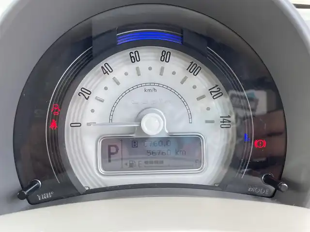 スズキ ラパン S 滋賀県 2016(平28)年 5.7万km コフレピンクパールメタリック/ホワイト2トーンルーフ 社外ナビ/(SD/DVD/Bluetooth/フルセグTV)/ETC/電動格納ミラー/シートヒーター/純正フロアマット/オートライト/スマートキー/プッシュスタート