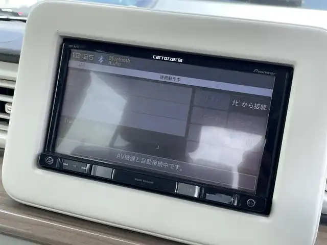 スズキ ラパン S 滋賀県 2016(平28)年 5.7万km コフレピンクパールメタリック/ホワイト2トーンルーフ 社外ナビ/(SD/DVD/Bluetooth/フルセグTV)/ETC/電動格納ミラー/シートヒーター/純正フロアマット/オートライト/スマートキー/プッシュスタート