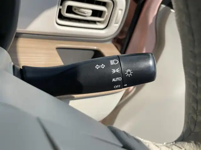 スズキ ラパン S 滋賀県 2016(平28)年 5.7万km コフレピンクパールメタリック/ホワイト2トーンルーフ 社外ナビ/(SD/DVD/Bluetooth/フルセグTV)/ETC/電動格納ミラー/シートヒーター/純正フロアマット/オートライト/スマートキー/プッシュスタート