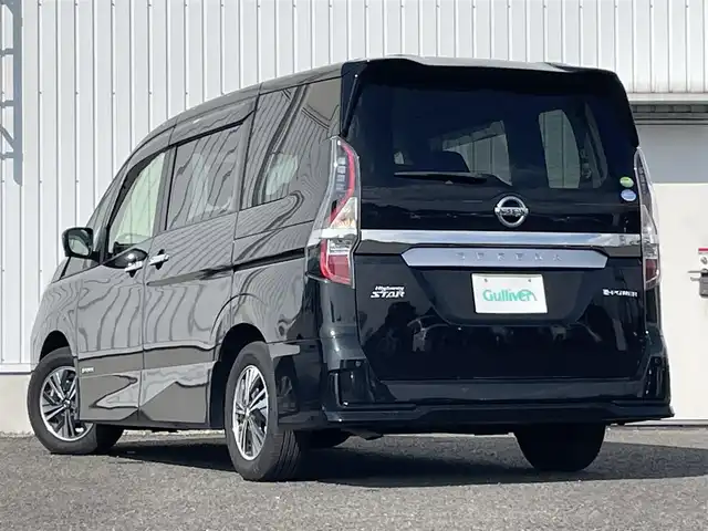 日産 セレナ e－パワー ハイウェイスター V 熊本県 2020(令2)年 6.8万km ダイヤモンドブラック 純正ナビ/・AM/FM/CD/DVD/BT/SD/・フルセグTV/アラウンドビューモニター/プロパイロット/後側方支援/エマージェンシーブレーキ/レーンキープアシスト/標識認識機能/オートマチックハイビーム/両側電動スライドドア/横滑り防止装置/LEDヘッドライト/フォグランプ/純正フロアマット/革巻きステアリング/ステアリングヒーター/ステアリングスイッチ/ETC/電動パーキングブレーキ/オートホールドブレーキ/電動格納ミラー/ウインカーミラー/ドアバイザー/後席ロールサンシェード/プッシュスタート/スマートキー